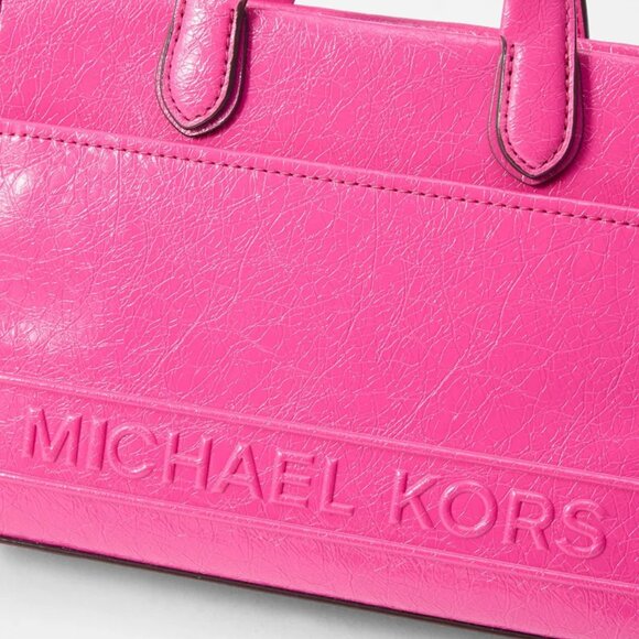 SALE! ✅ Michael Kors GIGI in WILD BERRY Large Grab Tote Bag ✨ NWT - Picture 3 of 14